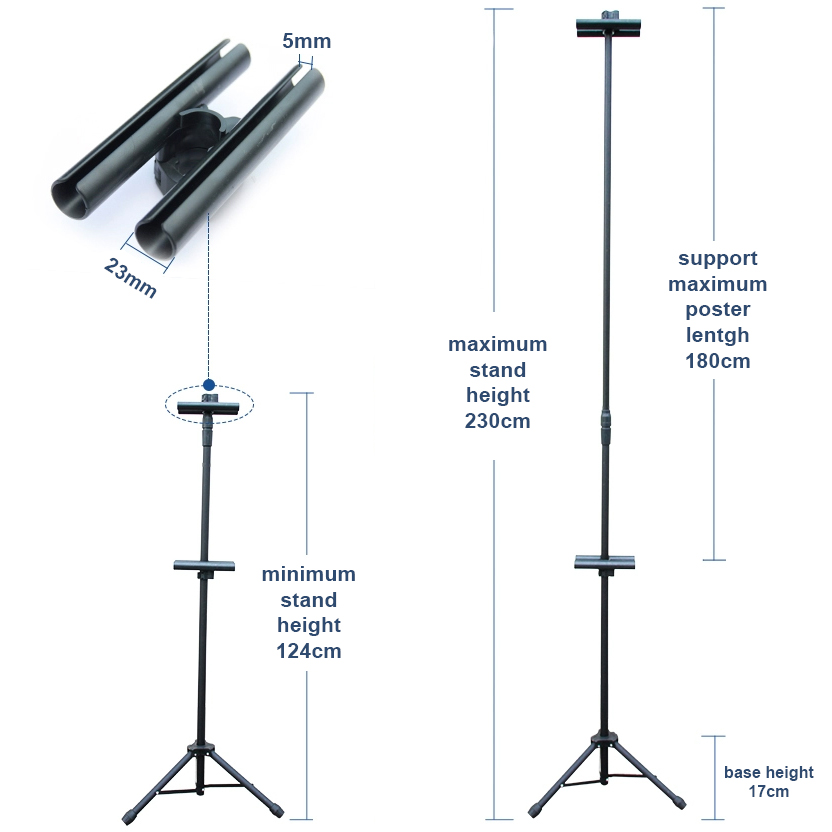 Tripod Poster Stand | UDO Print | Basic Applied