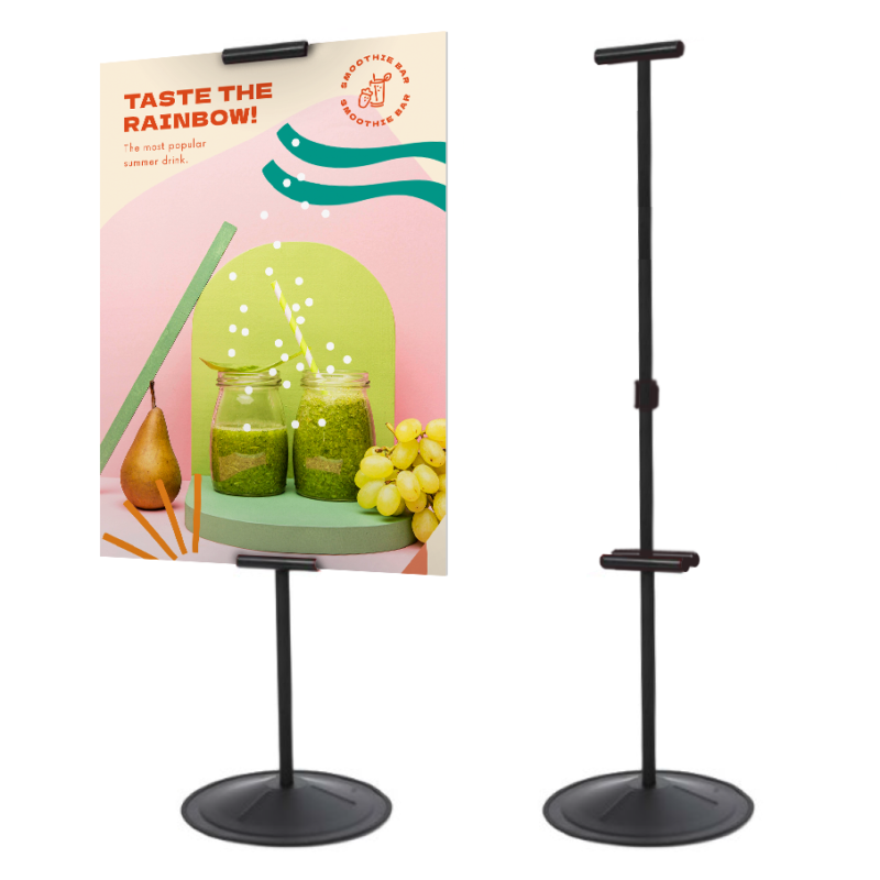 Round Base Foamboard Poster Stand - UDO | Basic Applied