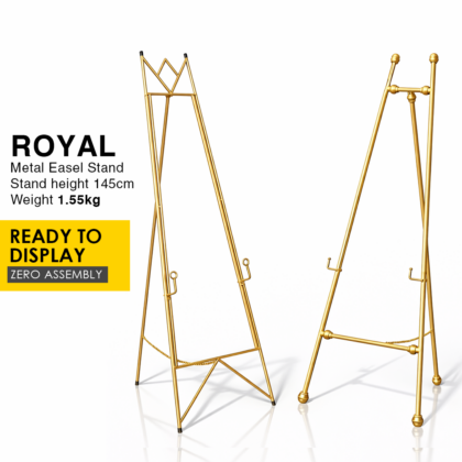 Crown Metal Easel Poster Stand