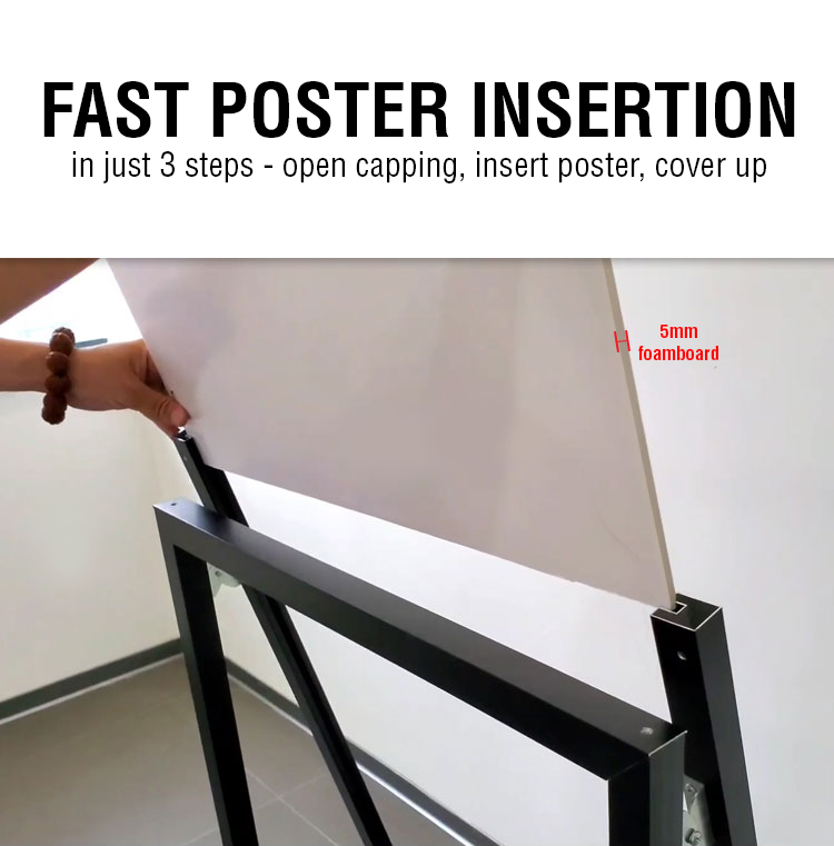 Welburn Outdoor Waterbase Poster Stand - Image 8
