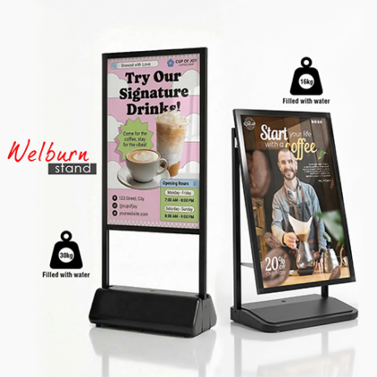 Welburn Outdoor Waterbase Poster Stand